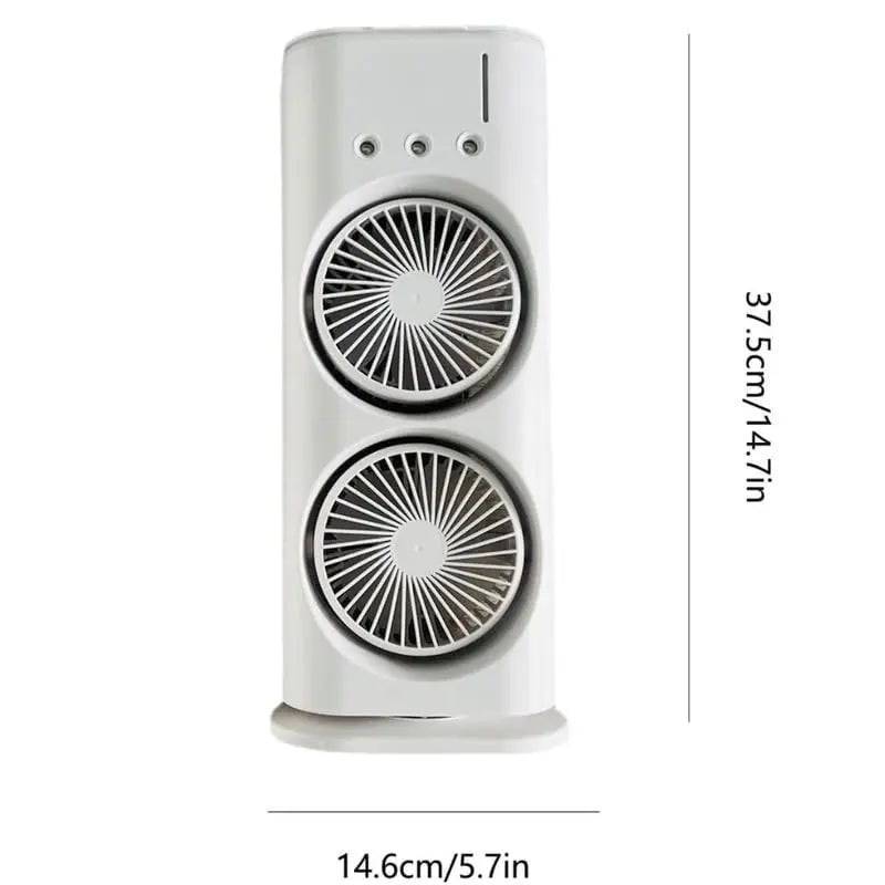 Portable Double-Ended Spray Fan
