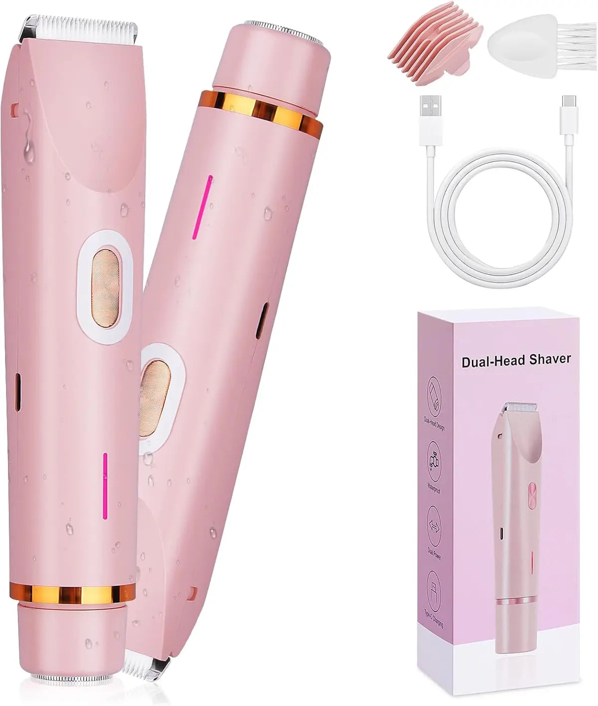2 in 1 Dual Head Shaver Women